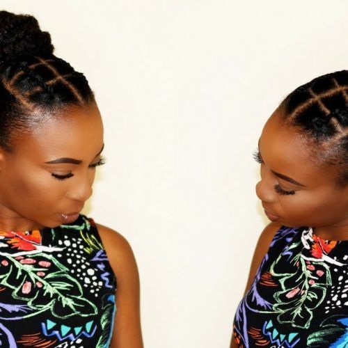 Threaded Ponytail Hairstyles (Photo 9 of 20)