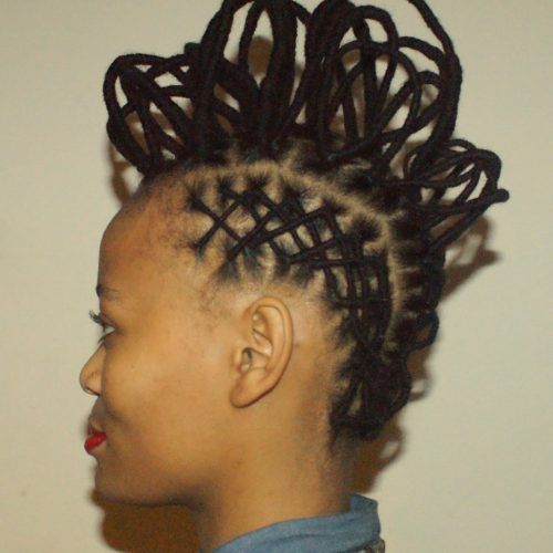 Threaded Ponytail Hairstyles (Photo 15 of 20)