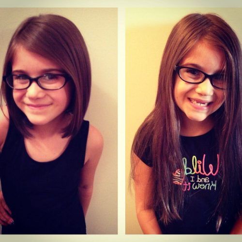 Medium Hairstyles For Girls With Glasses (Photo 8 of 20)