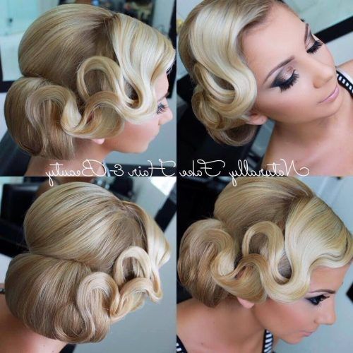 Finger Waves Long Hair Updo Hairstyles (Photo 8 of 15)