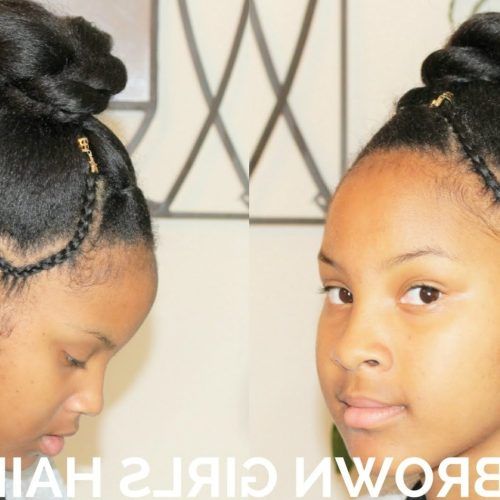 Updo Twist Hairstyles For Natural Hair (Photo 15 of 15)