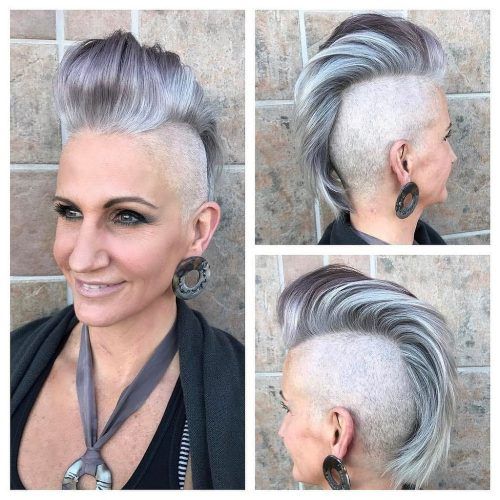 Stunning Silver Mohawk Hairstyles (Photo 13 of 20)