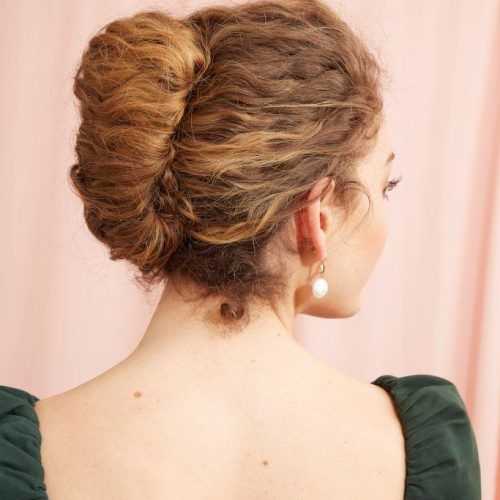 Bun Updo With Accessories For Thick Hair (Photo 11 of 15)