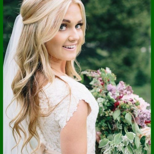 Wedding Hairstyles For Long Hair Without Veil (Photo 5 of 15)