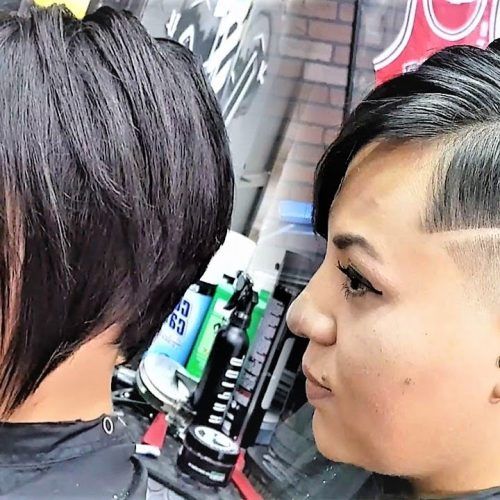 Asymmetrical Chop Mohawk  Haircuts (Photo 13 of 20)