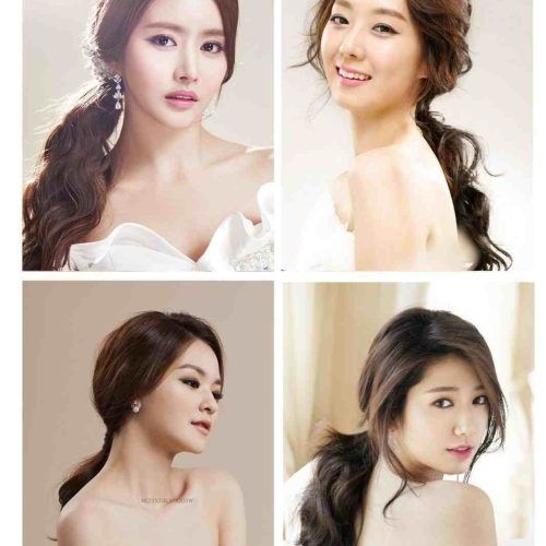 Korean Wedding Hairstyles For Long Hair (Photo 4 of 15)