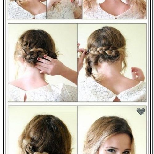 Updo Hairstyles For Short Hair For Wedding (Photo 8 of 15)