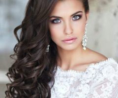 15 Ideas of Wedding Hairstyles for Long Down Curls Hair