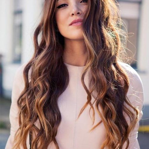 Beautiful Long Curly Hairstyles (Photo 5 of 15)