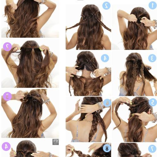 Easy Braided Updo Hairstyles (Photo 9 of 15)
