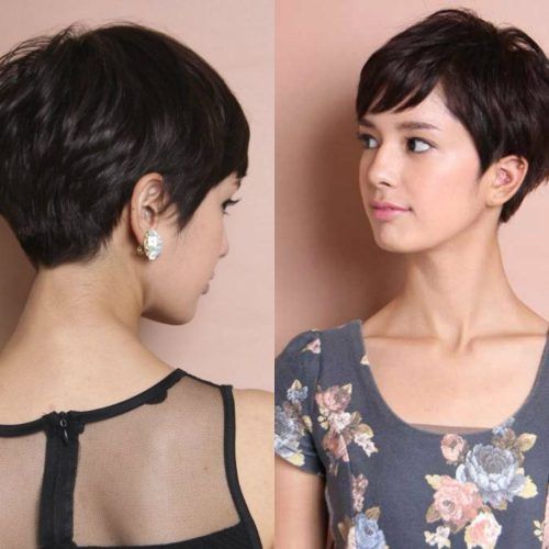 Layered Pixie Hairstyles With Textured Bangs (Photo 1 of 20)