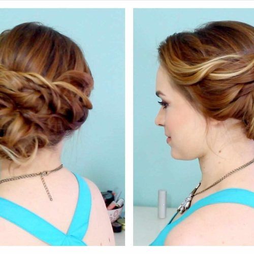 Low Bun Updo Hairstyles (Photo 9 of 15)