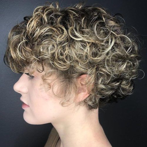 Angelic Blonde Balayage Bob Hairstyles With Curls (Photo 1 of 20)