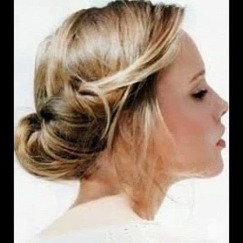 Updo Hairstyles For Medium Length Hair (Photo 3 of 15)