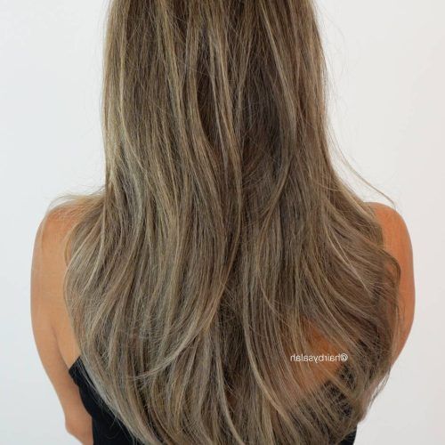 Beige Balayage For Light Brown Hair (Photo 8 of 20)