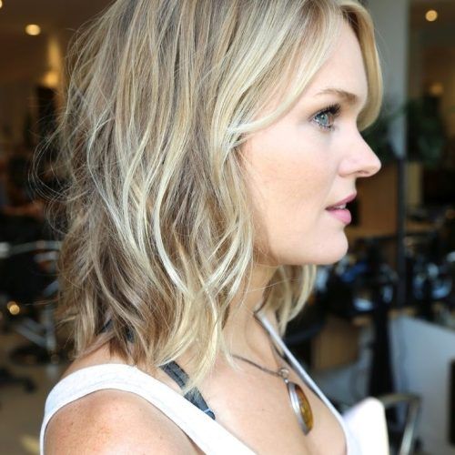 Soft Ash Blonde Lob Hairstyles (Photo 16 of 20)