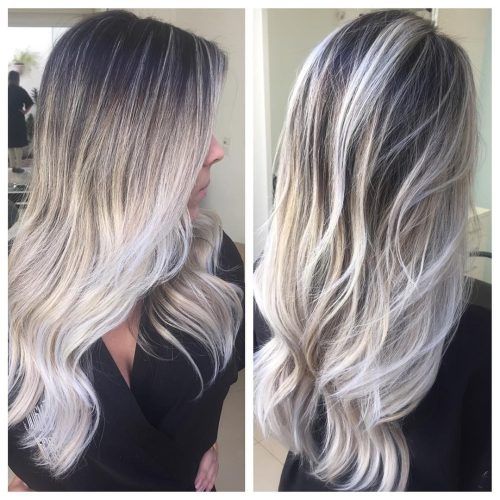 Grayscale Ombre Blonde Hairstyles (Photo 5 of 20)