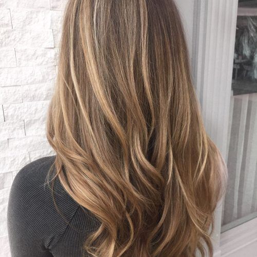 Ash Blonde Balayage Ombre On Dark Hairstyles (Photo 5 of 20)