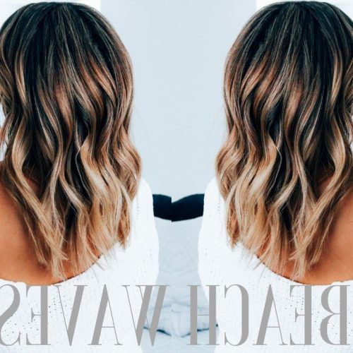 Mid-Length Beach Waves Hairstyles (Photo 5 of 20)