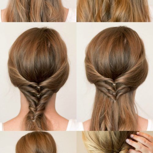 Tangled And Twisted Ponytail Hairstyles (Photo 14 of 20)