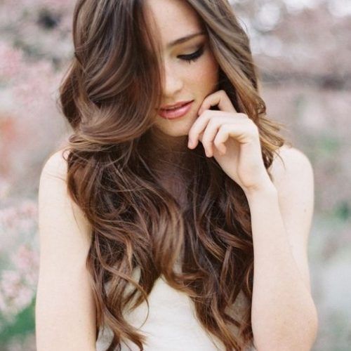 Wedding Hairstyles For Long Wavy Hair (Photo 5 of 15)