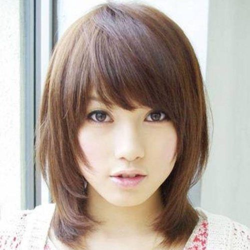 Asian Hairstyles With Medium Length (Photo 4 of 20)