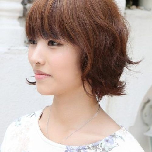 Asian Hairstyles With Short Bangs (Photo 17 of 20)