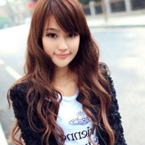 Korean Girl Long Hairstyles (Photo 1 of 15)
