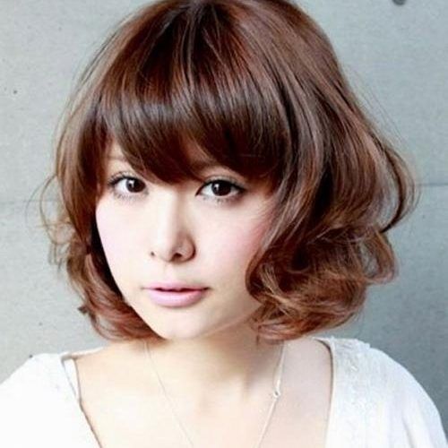 Asian Haircuts For Round Face (Photo 5 of 20)