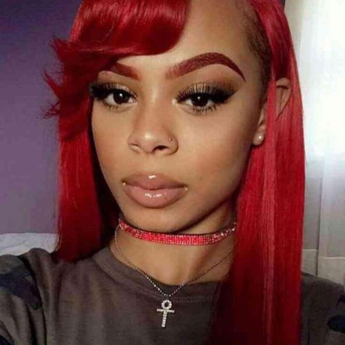 Fire Red Short Hairstyles (Photo 6 of 20)