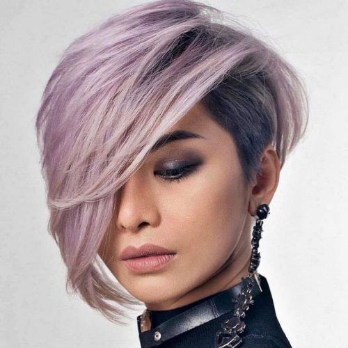 Deep Asymmetrical Short Hairstyles For Thick Hair (Photo 12 of 20)