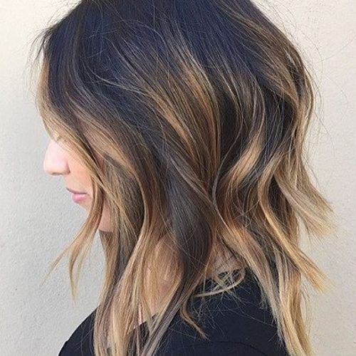 Short Crop Hairstyles With Colorful Highlights (Photo 16 of 20)