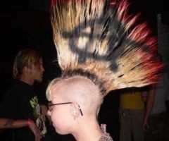 20 Best Collection of Punk-rock Princess Faux Hawk Hairstyles