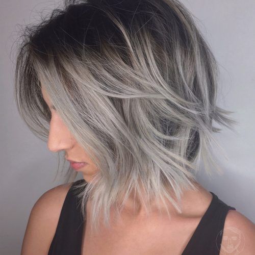 Short Shaggy Hairstyles For Grey Hair (Photo 7 of 15)
