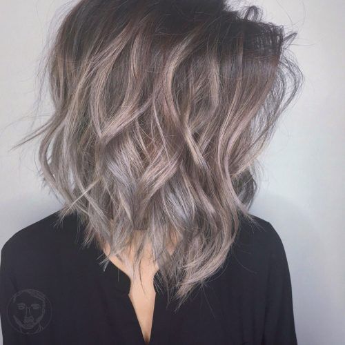 Shaggy Ombre Lob Hairstyles (Photo 1 of 20)