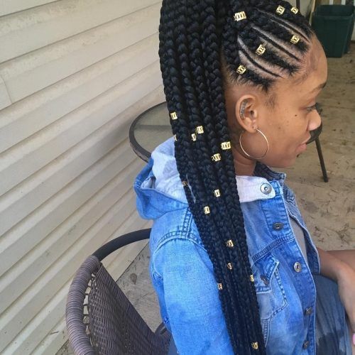 Cornrows Hairstyles With Weave (Photo 1 of 15)