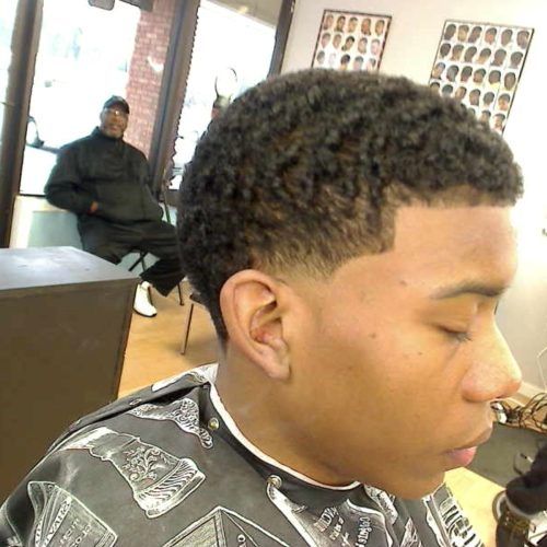 Black Men Shag Haircuts (Photo 6 of 15)