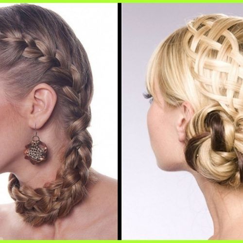 Braided Updo Hairstyles For Medium Hair (Photo 15 of 15)