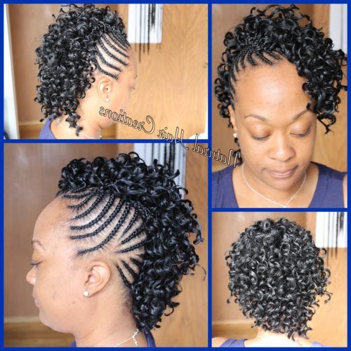 Cornrows Mohawk Hairstyles (Photo 12 of 15)