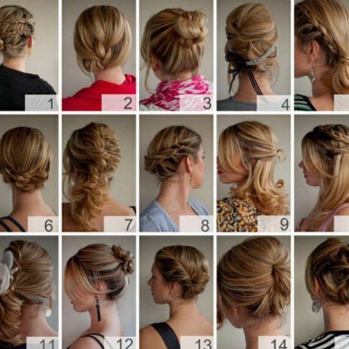 Easy Updo Hairstyles For Long Thick Hair (Photo 14 of 15)
