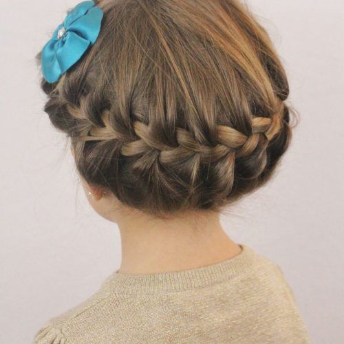 Easy Updo Hairstyles For Kids (Photo 10 of 15)