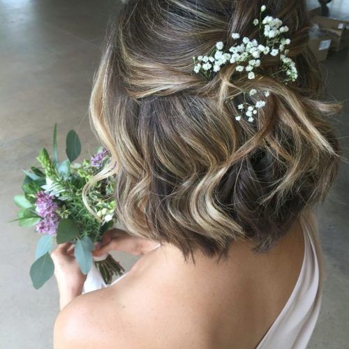 Short Wedding Hairstyles For Bridesmaids (Photo 10 of 15)