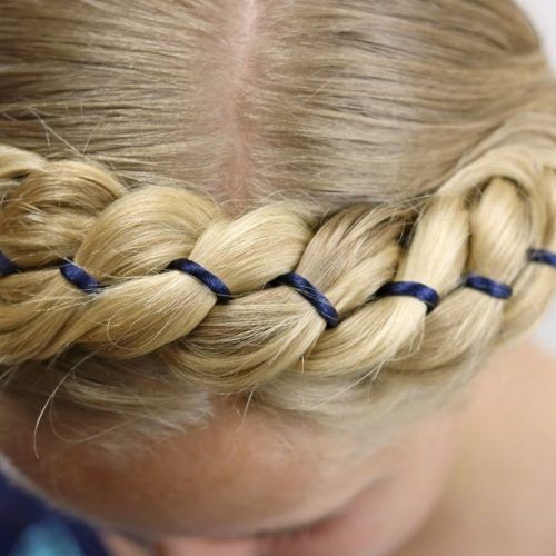 Tangled Braided Crown Prom Hairstyles (Photo 16 of 20)