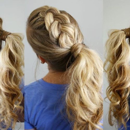 Pumped-Up Side Pony Hairstyles (Photo 9 of 20)