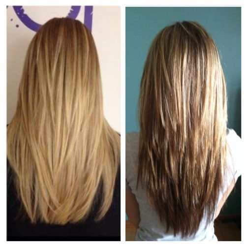 Shoulder-Length Haircuts With Long V-Layers (Photo 17 of 20)