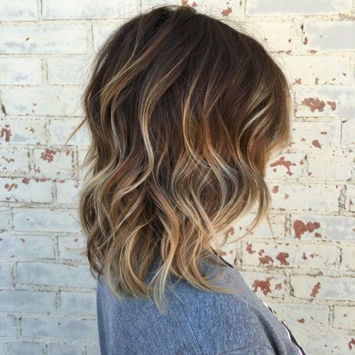 Short Bob Hairstyles With Whipped Curls And Babylights (Photo 11 of 20)