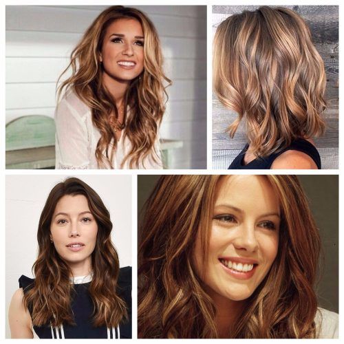 Warm-Toned Brown Hairstyles With Caramel Balayage (Photo 15 of 20)