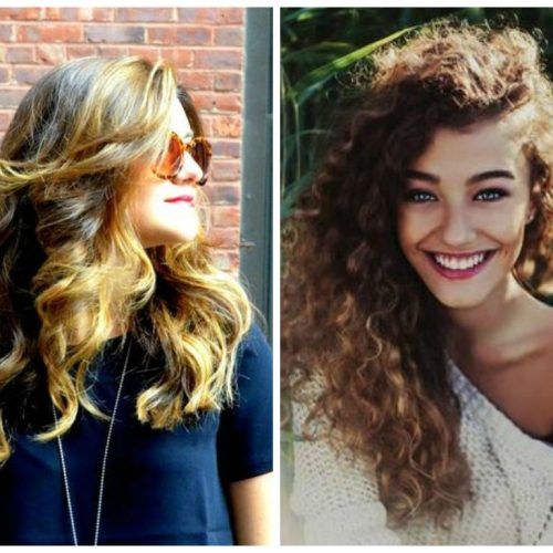 Brown To Blonde Ombre Curls Hairstyles (Photo 16 of 20)