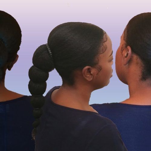 Banded Ponytail Hairstyles (Photo 8 of 20)