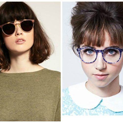 Medium Hairstyles For Girls With Glasses (Photo 14 of 20)